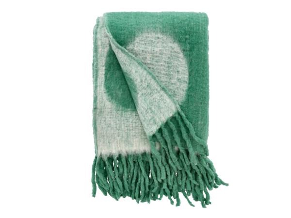 bitz Villa Collection Tundra Throw 130 x 200 cm Green