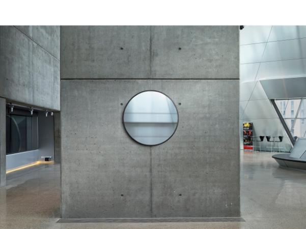 Bitz Villa Collection Vardo Mirror Dia. 100 Cm Black