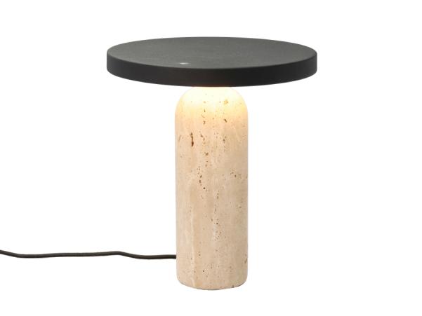 Bitz Villa Collection Vilja Table Lamp Dia 22.5 X 25 Cm Nature