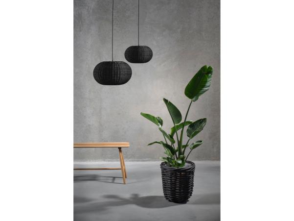 Bitz Villa Collection Werna Pendant Lamp Dia 30 X 20 Cm Black