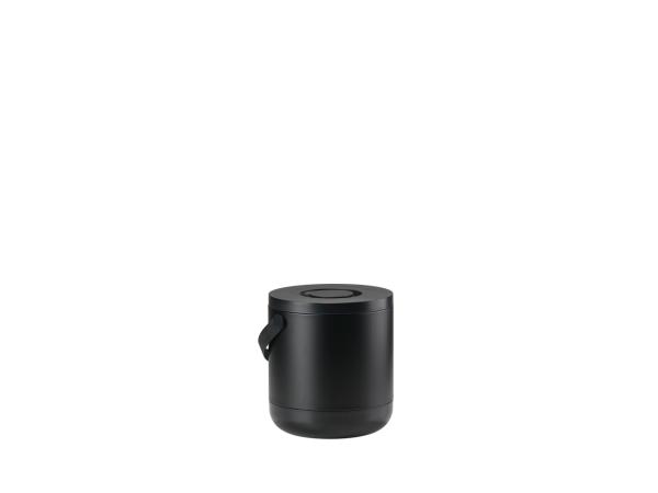 bitz Zone Circular Waste bin Dia 31 5 x 31 cm 15 liter Black