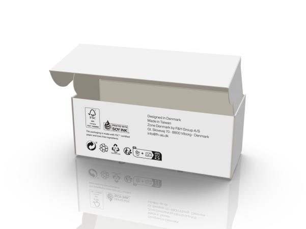 Bitz Zone Denmark A-Double Hook Double Hook 3.5 X 2.5 X 11 Cm Black