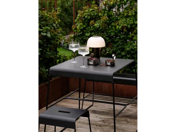 Bitz Zone Denmark A-Stool Outdoor Stool 38.5 X 34 X 45 Cm Black