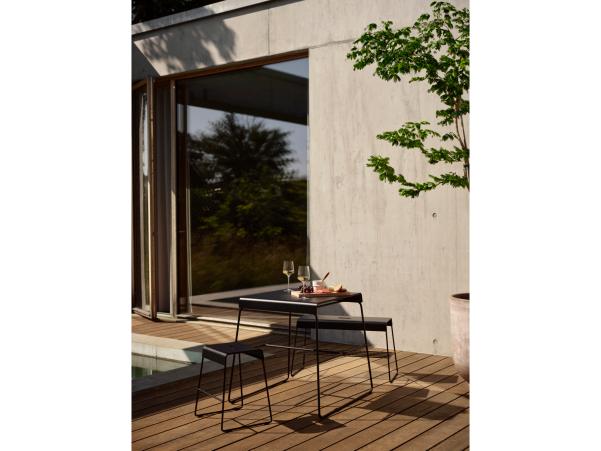 Bitz Zone Denmark A-Stool Outdoor Stool 38.5 X 34 X 45 Cm Black