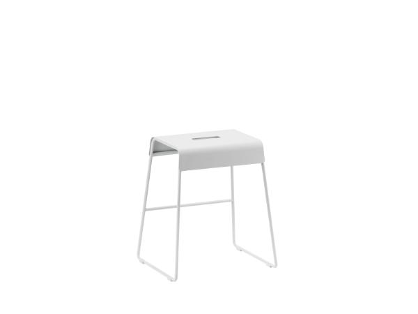 bitz Zone Denmark A-Stool Outdoor Stool 38.5 x 34 x 45 cm Soft Grey