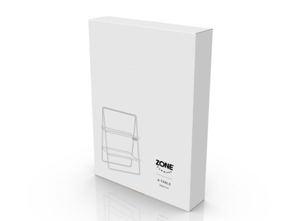 Bitz Zone Denmark A-Table Shelf Unit 43 X 23 X 58 Cm Black