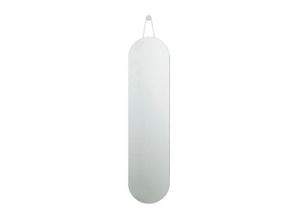 bitz Zone Denmark A-Wall Mirror Wall Mirror 120 x 30 cm Soft Grey