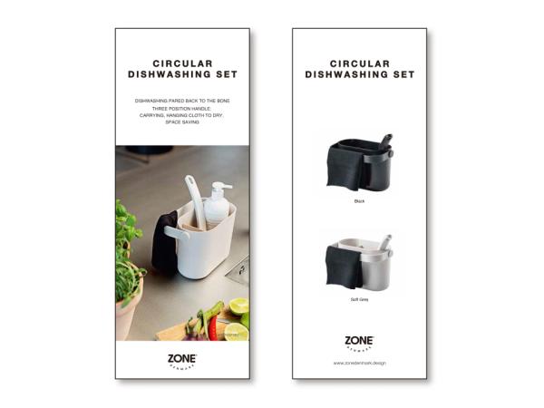 bitz Zone Denmark Circular Dishwashing set Product Sign Retail EN 8 5 x 22 cm