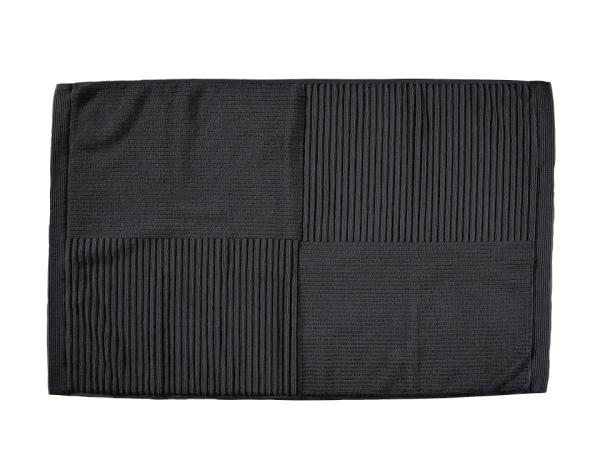 bitz Zone Denmark Classic Bath mat 80 x 50 cm Black