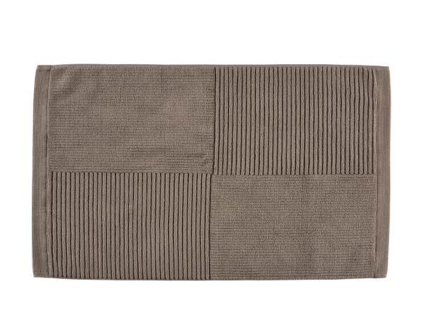 bitz Zone Denmark Classic Bath mat 80 x 50 cm Taupe