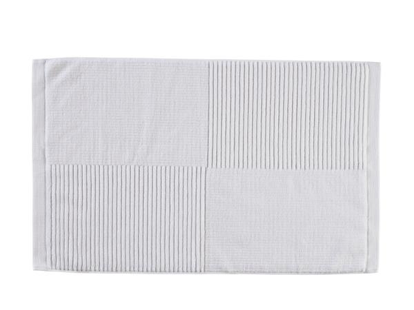 bitz Zone Denmark Classic Bath mat 80 x 50 cm White