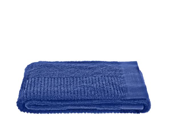 bitz Zone Denmark Classic Bath towel 140 x 70 cm Indigo Blue