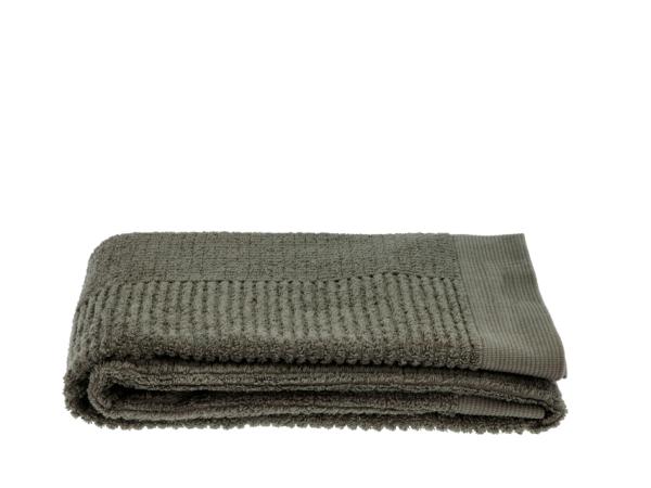 bitz Zone Denmark Classic Bath towel 140 x 70 cm Olive green