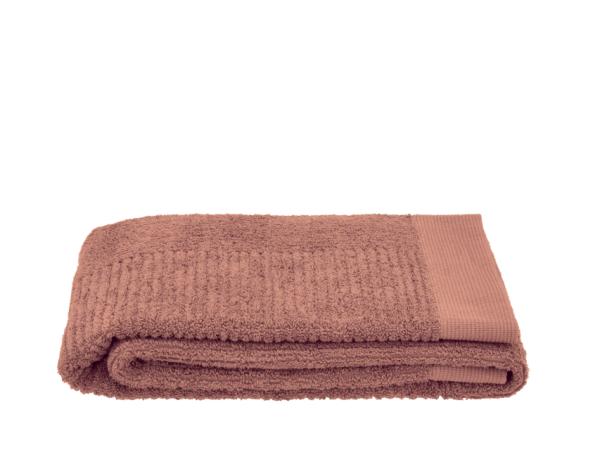 bitz Zone Denmark Classic Bath towel 140 x 70 cm Peach Red