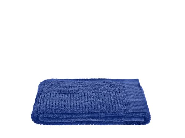 bitz Zone Denmark Classic Towel 100 x 50 cm Indigo Blue