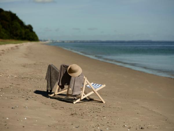 Bitz Zone Denmark Classic Towel 140 X 70 Cm Gull Grey