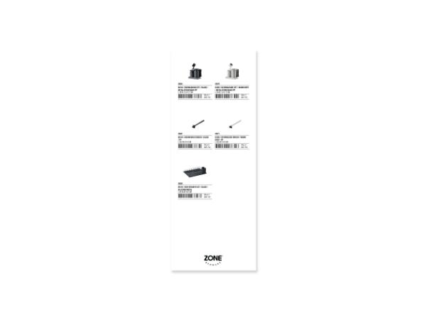 Bitz Zone Denmark DIISH Product Sign Retail EN 8 5 X 22 Cm
