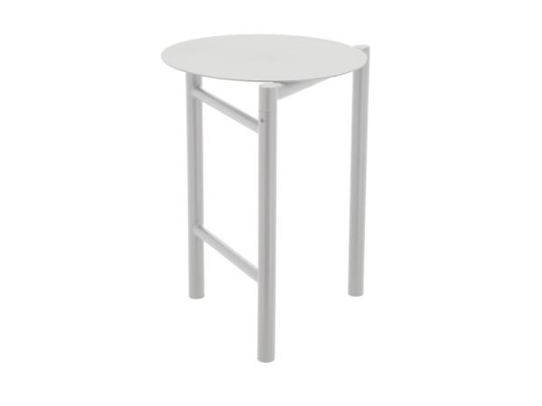 bitz Zone Denmark Disc Stool Dia 33 x 45 cm Soft Grey