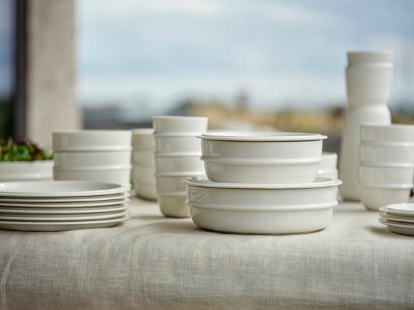 Bitz Zone Denmark Eau Pasta Bowl Dia 20 X 6 1 Cm 0 9 Liter Offwhite