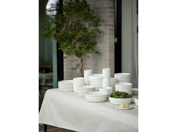 Bitz Zone Denmark Eau Salad Bowl Dia 24 X 6 1 Cm 1 4 Liter Offwhite