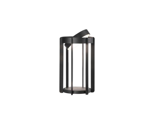 Bitz Zone Denmark Firefly Lantern LED Dia 19 X 30 Cm Black