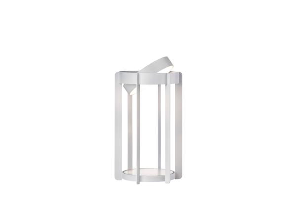 Bitz Zone Denmark Firefly Lantern LED Dia 19 X 30 Cm Soft Grey