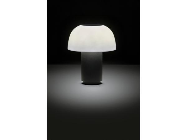 Bitz Zone Denmark Harvest Moon Lamp Dia 18 X 22 Cm Black