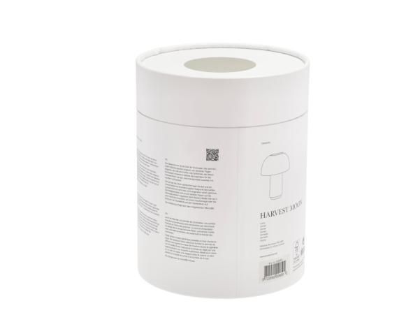 Bitz Zone Denmark Harvest Moon Lamp Dia 18 X 22 Cm Warm Grey