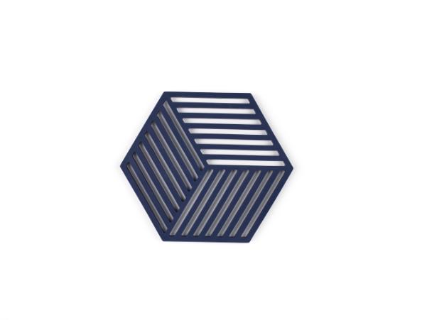Bitz Zone Denmark Hexagon Trivet 16 X 14 X 0 9 Cm Midnight