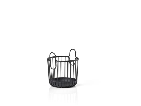 Bitz Zone Denmark Inu Basket Dia 10.5 X 13.5 Cm Black