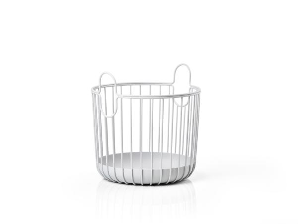 Bitz Zone Denmark Inu Basket Dia 20 X 20 Cm Soft Grey