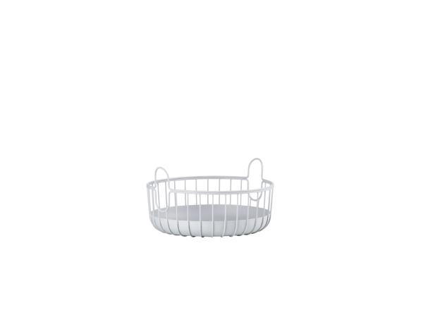 bitz Zone Denmark Inu Basket Dia 22 x 8 cm Soft Grey