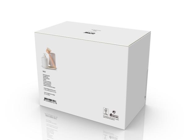 Bitz Zone Denmark Inu Dishwashing Set 20.2 X 8.8 X 21 Cm Offwhite