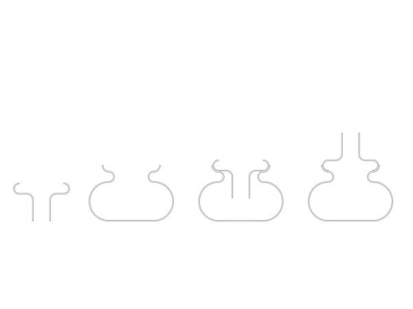 Bitz Zone Denmark Inu Vase Dia 23 X 25 Cm Smoked Grey