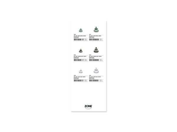 Bitz Zone Denmark Inu Vase Product Sign Retail EN 8 5 X 22 Cm