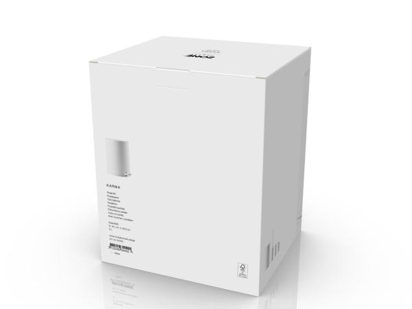 Bitz Zone Denmark Karma Pedal Bin Dia 18 1 X 26 3 Cm 3 Liter White