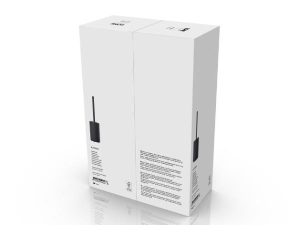 Bitz Zone Denmark Karma Toilet Brush Dia. 9.2 X 38 Cm Black