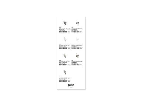 Bitz Zone Denmark Loop Magnet Product Sign Retail EN 8 5 X 22 Cm