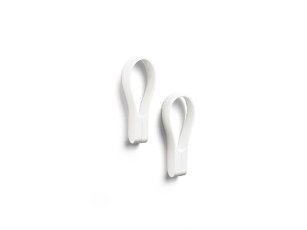 bitz Zone Denmark Loop magnet Towel strap 9 cm 2 pcs White