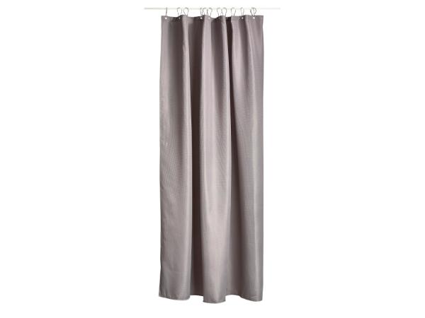 bitz Zone Denmark Lux Shower Curtain 200 x 180 cm Grey