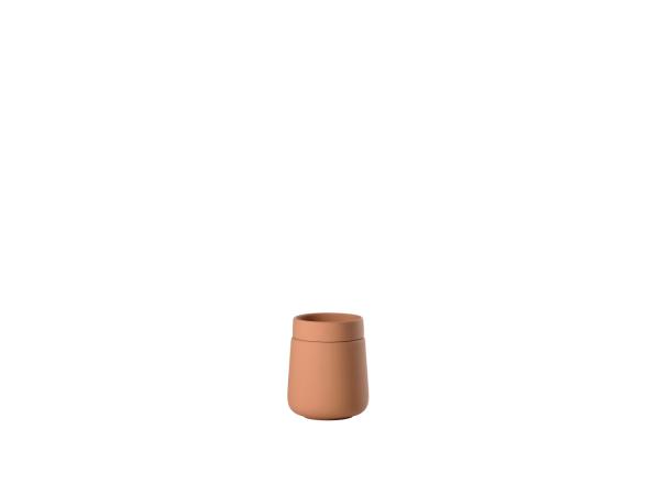 bitz Zone Denmark Nova One Jar with lid Dia 8 4 x 10 5 cm 290 ml Mandarine