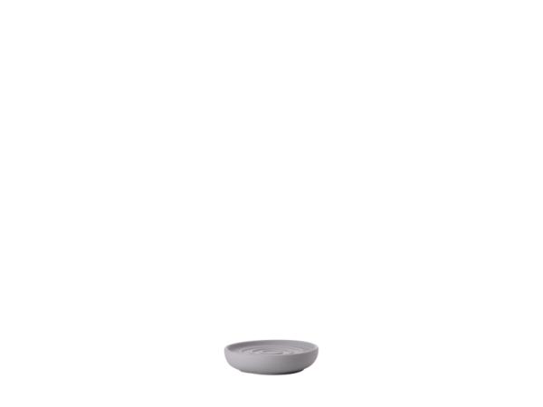 bitz Zone Denmark Nova One Soap Dish Dia. 11 5 x 2 5 cm Gull Grey