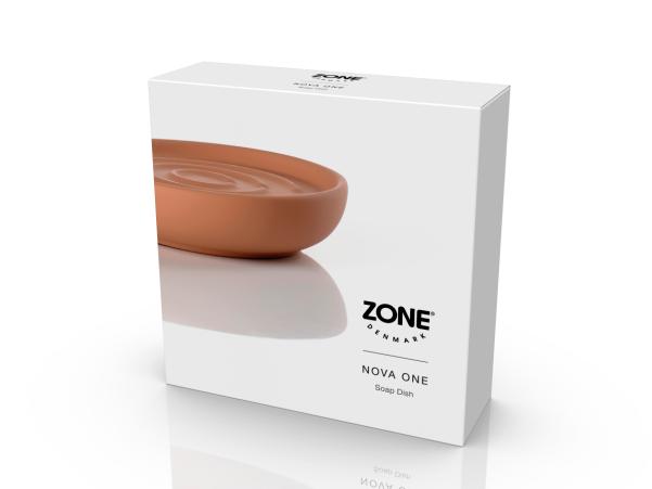 Bitz Zone Denmark Nova One Soap Dish Dia 11 X 2.5 Cm Mandarine