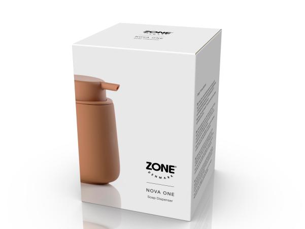Bitz Zone Denmark Nova One Soap Dispenser Dia 8 X 11.5 Cm 0.25 Liter Mandarine