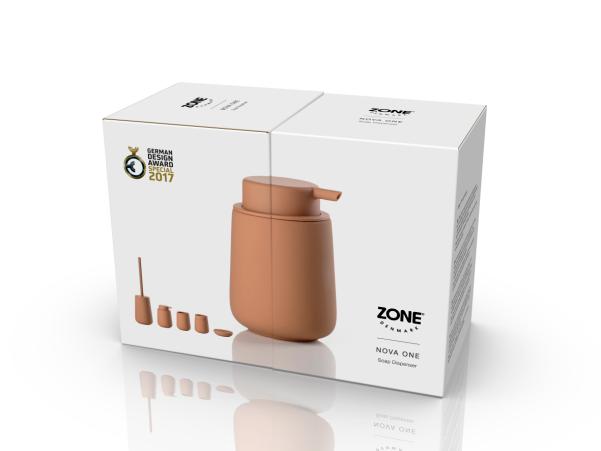 Bitz Zone Denmark Nova One Soap Dispenser Dia 8 X 11.5 Cm 0.25 Liter Mandarine