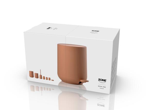 Bitz Zone Denmark Nova Pedal Bin Dia 20 5 X 23 5 Cm 3 Liter Mandarine