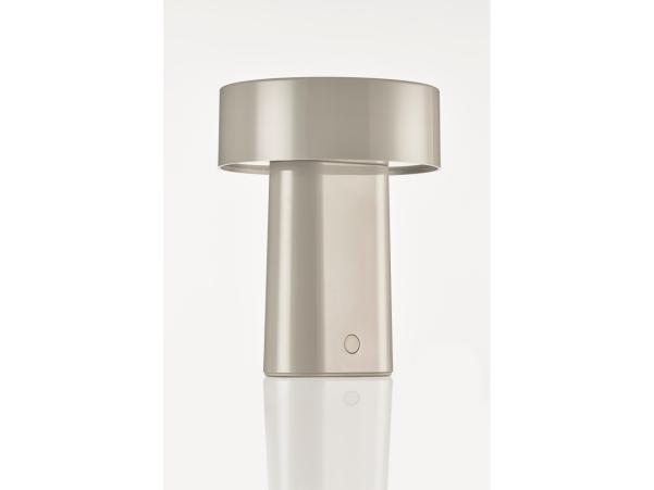 Bitz Zone Denmark Oblong Lamp Dia 14 X 18 Cm Warm Grey