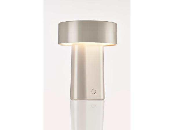 Bitz Zone Denmark Oblong Lamp Dia 14 X 18 Cm Warm Grey
