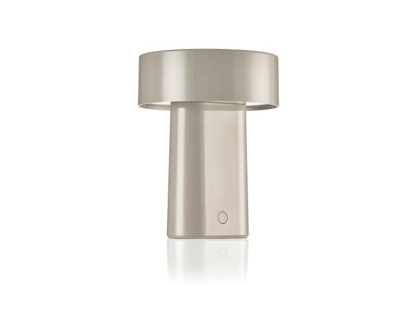 bitz Zone Denmark Oblong Lamp Dia 14 x 18 cm Warm Grey