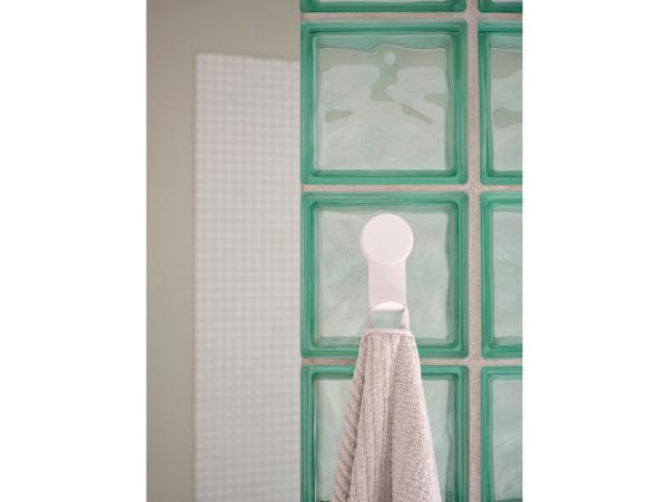 Bitz Zone Denmark Puck Hook Single Hook 5 8 X 14 Cm White